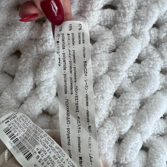 Zara Striped Textured Weave Pants - Picture 12 of 12